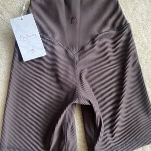 NWT BuffBunny material girl ribbed short